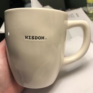 NEW Rae Dunn “wisdom” mug